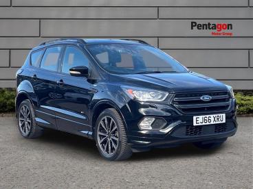 SPOTICAR Ford Kuga 1.5t Ecoboost St-line Auto Awd Euro 6 (s/s) 5dr Used Car - Suv Petrol Black - Burton-on-trent - 1200632429_1