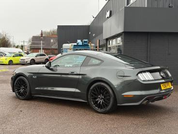 SPOTICAR Ford Mustang 5.0 V8 Gt Fastback Selshift Euro 6 2dr Used Car - Coupe Petrol Green - Leicester - 1200566210_3