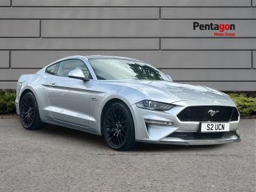 SPOTICAR Ford Mustang 5.0 V8 Gt Fastback Selshift Euro 6 2dr Used Car - Coupe Petrol Silver - Lincoln - 1200636351_1