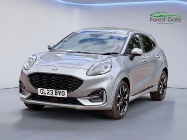 SPOTICAR Ford Puma 1.0t Ecoboost Mhev St-line X Euro 6 (s/s) 5dr Used Car - Suv Hybrid Silver - Corby - 1200533731_3