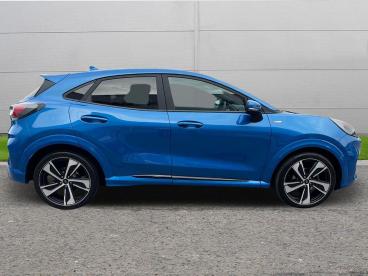 SPOTICAR Ford Puma 1.0t Ecoboost Mhev St-line X Euro 6 (s/s) 5dr Used Car - Suv Hybrid Blue - Worksop - 1200538891_4