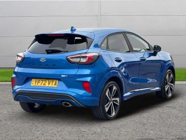 SPOTICAR Ford Puma 1.0t Ecoboost Mhev St-line X Euro 6 (s/s) 5dr Used Car - Suv Hybrid Blue - Worksop - 1200538891_5