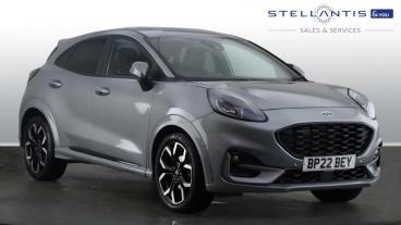 SPOTICAR Ford Puma 1.0t Ecoboost Mhev St-line X Euro 6 (s/s) 5dr Used Car - Suv Hybrid Silver - Birmingham - 1200544321_1