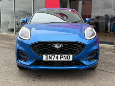 SPOTICAR Ford Puma 1.0t Ecoboost Mhev St-line X Euro 6 (s/s) 5dr Used Car - Suv Hybrid Blue - Boston - 1200545961_2