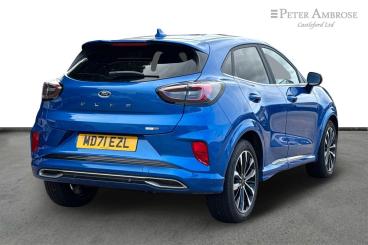 SPOTICAR Ford Puma 1.0t Ecoboost Mhev St-line X Vignale Euro 6 (s/s) Used Car - Suv Petrol Blue - Castleford - 1200548390_3