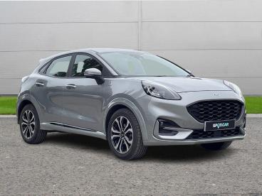 SPOTICAR Ford Puma 1.0t Ecoboost Mhev St-line Euro 6 (s/s) 5dr Used Car - Suv Petrol Silver - Selby - 1200549919_1
