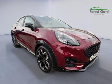 SPOTICAR Ford Puma 1.0t Ecoboost Mhev Vivid Ruby Edition Dct Euro 6 ( Used Car - Suv Hybrid Red - Corby - 1200556178_1