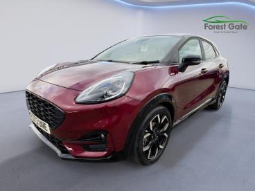 SPOTICAR Ford Puma 1.0t Ecoboost Mhev Vivid Ruby Edition Dct Euro 6 ( Used Car - Suv Hybrid Red - Corby - 1200556178_3