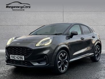 SPOTICAR Ford Puma 1.0t Ecoboost Mhev St-line X Euro 6 (s/s) 5dr Used Car - Suv Petrol Grey - Newtownards - 1200558120_2