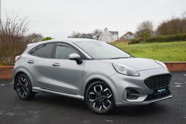 SPOTICAR Ford Puma 1.0t Ecoboost Mhev St-line X Euro 6 (s/s) 5dr Used Car - Suv Petrol Silver - Ballymena County Antrim - 1200560532_1