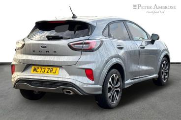 SPOTICAR Ford Puma 1.0t Ecoboost Mhev St-line Euro 6 (s/s) 5dr Used Car - Suv Hybrid Silver - Castleford - 1200561496_3