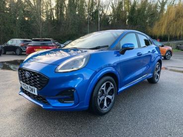 SPOTICAR Ford Puma 1.0t Ecoboost Mhev St-line Dct Euro 6 (s/s) 5dr Used Car - Suv Hybrid Blue - Rugby - 1200562522_3