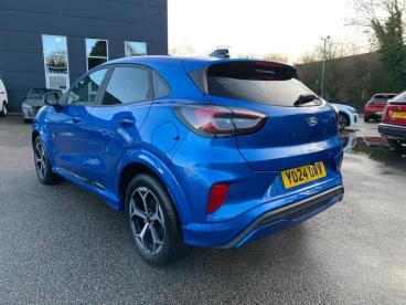 SPOTICAR Ford Puma 1.0t Ecoboost Mhev St-line Dct Euro 6 (s/s) 5dr Used Car - Suv Hybrid Blue - Rugby - 1200562522_5