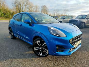 SPOTICAR Ford Puma 1.0t Ecoboost Mhev St-line X First Edition Plus Eu Used Car - Suv Petrol Blue - Kidlington - 1200567749_1