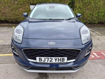 SPOTICAR Ford Puma 1.0t Ecoboost Mhev Titanium Euro 6 (s/s) 5dr Used Car - Suv Hybrid Blue - Salisbury - 500570493_2