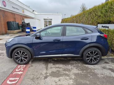 SPOTICAR Ford Puma 1.0t Ecoboost Mhev Titanium Euro 6 (s/s) 5dr Used Car - Suv Hybrid Blue - Salisbury - 500570493_3
