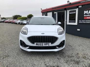 SPOTICAR Ford Puma 1.0t Ecoboost Mhev St-line Vignale Euro 6 (s/s) 5d Used Car - Suv Hybrid White - Inverness - 1200573231_2