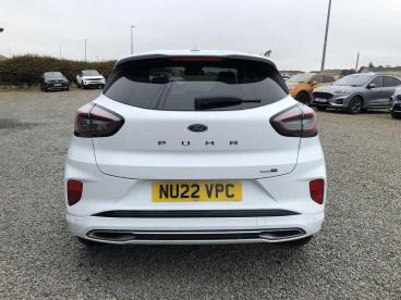 SPOTICAR Ford Puma 1.0t Ecoboost Mhev St-line Vignale Euro 6 (s/s) 5d Used Car - Suv Hybrid White - Inverness - 1200573231_5