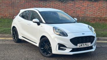 SPOTICAR Ford Puma 1.0t Ecoboost Mhev St-line Euro 6 (s/s) 5dr Used Car - Suv Petrol White - Hemel Hempstead - 600573587_1