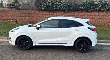 SPOTICAR Ford Puma 1.0t Ecoboost Mhev St-line Euro 6 (s/s) 5dr Used Car - Suv Petrol White - Hemel Hempstead - 600573587_3