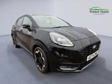 SPOTICAR Ford Puma 1.0t Ecoboost Mhev St-line X Dct Euro 6 (s/s) 5dr Used Car - Suv Hybrid Black - Corby - 1200573895_1