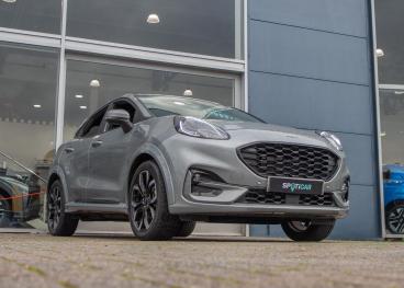 SPOTICAR Ford Puma 1.0t Ecoboost Mhev St-line X Euro 6 (s/s) 5dr Used Car - Suv Hybrid Silver - Aldershot - 1200574480_1