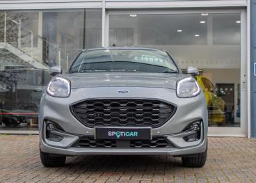 SPOTICAR Ford Puma 1.0t Ecoboost Mhev St-line X Euro 6 (s/s) 5dr Used Car - Suv Hybrid Silver - Aldershot - 1200574480_2