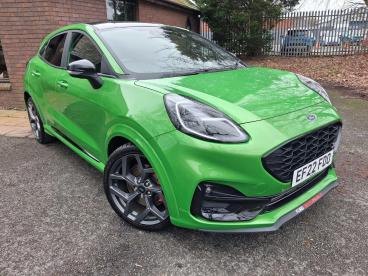 SPOTICAR Ford Puma 1.5t Ecoboost St Euro 6 (s/s) 5dr Used Car - Suv Petrol Green - Accrington - 1200574638_1