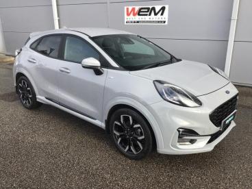 SPOTICAR Ford Puma 1.0t Ecoboost Mhev St-line X Euro 6 (s/s) 5dr Used Car - Suv Hybrid Grey - Bodmin - 1200576340_1