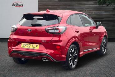 SPOTICAR Ford Puma 1.0t Ecoboost Mhev St-line X Euro 6 (s/s) 5dr Used Car - Suv Hybrid Red - Wrexham - 1200586032_3