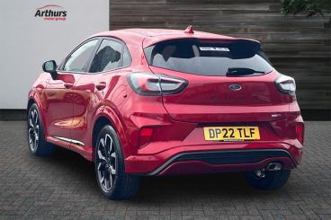 SPOTICAR Ford Puma 1.0t Ecoboost Mhev St-line X Euro 6 (s/s) 5dr Used Car - Suv Hybrid Red - Wrexham - 1200586032_5