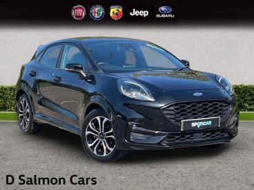SPOTICAR Ford Puma 1.0t Ecoboost Mhev St-line Euro 6 (s/s) 5dr Used Car - Suv Petrol Black - Colchester - 1200592582_1