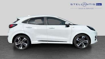 SPOTICAR Ford Puma 1.0t Ecoboost Mhev St-line X Euro 6 (s/s) 5dr Used Car - Suv Hybrid White - Salford - 1200593073_2