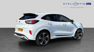 SPOTICAR Ford Puma 1.0t Ecoboost Mhev St-line X Euro 6 (s/s) 5dr Used Car - Suv Hybrid White - Salford - 1200593073_3