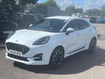SPOTICAR Ford Puma 1.0t Ecoboost Mhev St-line X Dct Euro 6 (s/s) 5dr Used Car - Suv Hybrid White - Kidlington - 1200596109_3