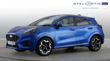 SPOTICAR Ford Puma 1.0t Ecoboost Mhev St-line X Dct Euro 6 (s/s) 5dr Used Car - Suv Hybrid Blue - Coventry - 1200598555_3