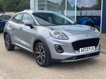 SPOTICAR Ford Puma 1.0t Ecoboost Mhev Titanium Euro 6 (s/s) 5dr Used Car - Suv Hybrid Silver - Kettering - 1200602098_1