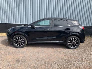 SPOTICAR Ford Puma 1.0t Ecoboost Mhev St-line Vignale Euro 6 (s/s) 5d Used Car - Suv Hybrid Black - Tiverton - 1200602503_4