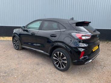 SPOTICAR Ford Puma 1.0t Ecoboost Mhev St-line Vignale Euro 6 (s/s) 5d Used Car - Suv Hybrid Black - Tiverton - 1200602503_5