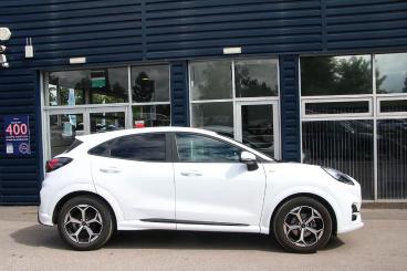SPOTICAR Ford Puma 1.0t Ecoboost Mhev St-line Euro 6 (s/s) 5dr Used Car - Suv Hybrid White - Lichfield - 1200603350_3