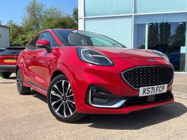 SPOTICAR Ford Puma 1.0t Ecoboost Mhev St-line X Vignale Euro 6 (s/s) Used Car - Suv Petrol Red - Kettering - 1200604751_1