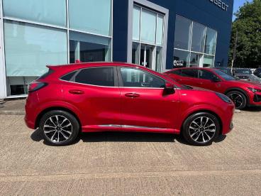 SPOTICAR Ford Puma 1.0t Ecoboost Mhev St-line X Vignale Euro 6 (s/s) Used Car - Suv Petrol Red - Kettering - 1200604751_2