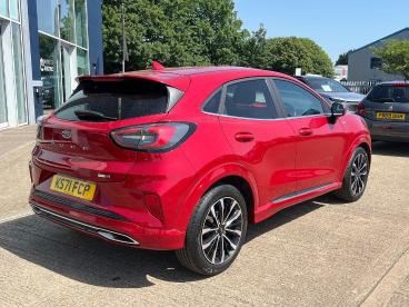 SPOTICAR Ford Puma 1.0t Ecoboost Mhev St-line X Vignale Euro 6 (s/s) Used Car - Suv Petrol Red - Kettering - 1200604751_3