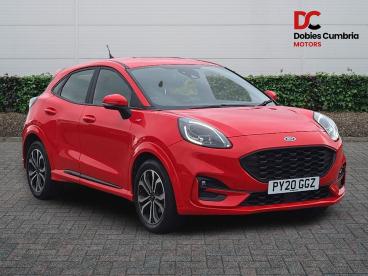 SPOTICAR Ford Puma 1.0t Ecoboost St-line Euro 6 (s/s) 5dr Used Car - Suv Petrol Red - Workington - 1200605185_1