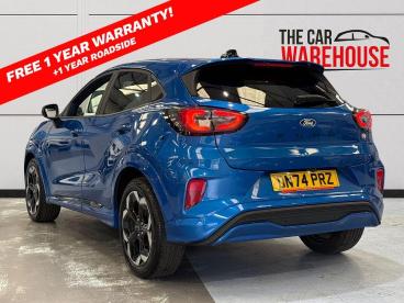 SPOTICAR Ford Puma 1.0t Ecoboost Mhev St-line X Dct Euro 6 (s/s) 5dr Used Car - Suv Hybrid Blue - Swansea - 1200605820_2