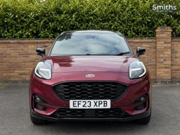 SPOTICAR Ford Puma 1.0t Ecoboost Mhev Vivid Ruby Edition Euro 6 (s/s) Used Car - Suv Hybrid Red - Ilkeston - 1200607508_2