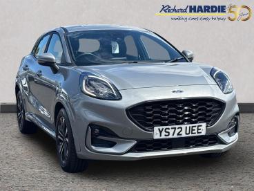 SPOTICAR Ford Puma 1.0t Ecoboost Mhev St-line Euro 6 (s/s) 5dr Used Car - Suv Hybrid Silver - Wallsend - 1200609345_1