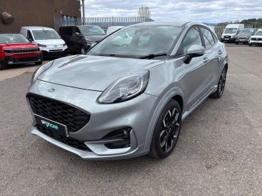 SPOTICAR Ford Puma 1.0t Ecoboost Mhev St-line X Dct Euro 6 (s/s) 5dr Used Car - Suv Hybrid Silver - Forfar - 1200609654_3
