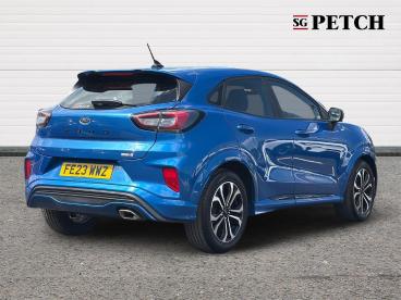 SPOTICAR Ford Puma 1.0t Ecoboost Mhev St-line Euro 6 (s/s) 5dr Used Car - Suv Hybrid Blue - Darlington - 1200612162_3