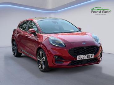 SPOTICAR Ford Puma 1.0t Ecoboost Mhev St-line X First Edition Plus Eu Used Car - Suv Petrol Red - Corby - 1200614184_1